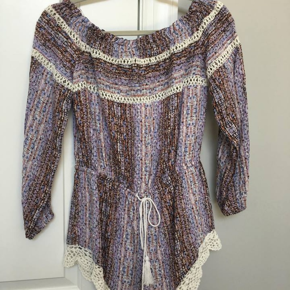 Off The Shoulder Romper